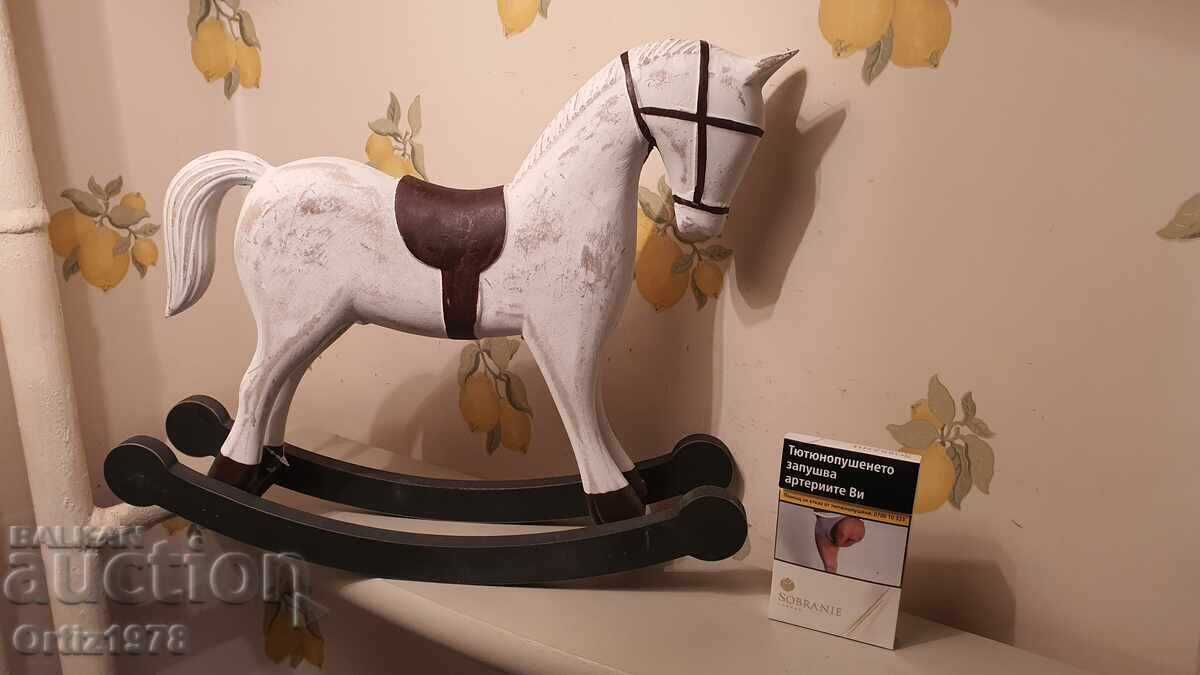 Delivery of Large wooden horse, Italy, 36cm /30cm