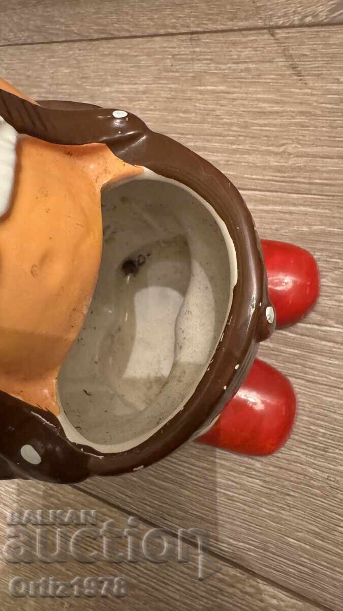 Винтидж порцеланов клоун, палячо– саксия. - 7 Винтидж порцеланов клоун, палячо– саксия. - 7