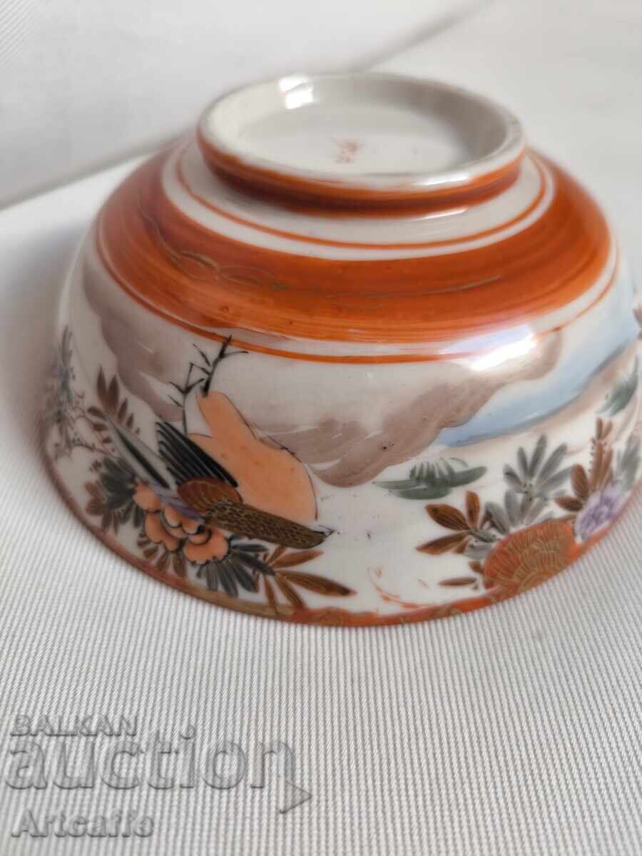 Japanese porcelain bowl Kutani - 5
