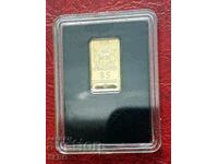 Fiji Island-$5 2019-gold-fine 999.9-matt-gloss