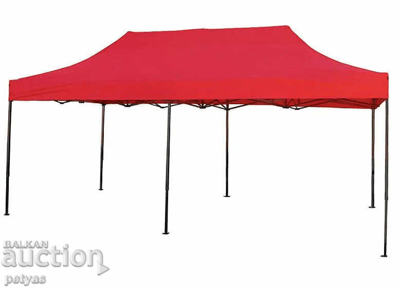 Auction Folding Garden TENT type ACCORDION 3x6 m Auction Folding Garden TENT type ACCORDION 3x6 m