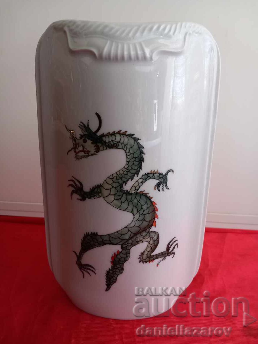 Royal KPM Author's Limited Edition Porcelain Vase DRAGON Royal KPM Author's Limited Edition Porcelain Vase DRAGON