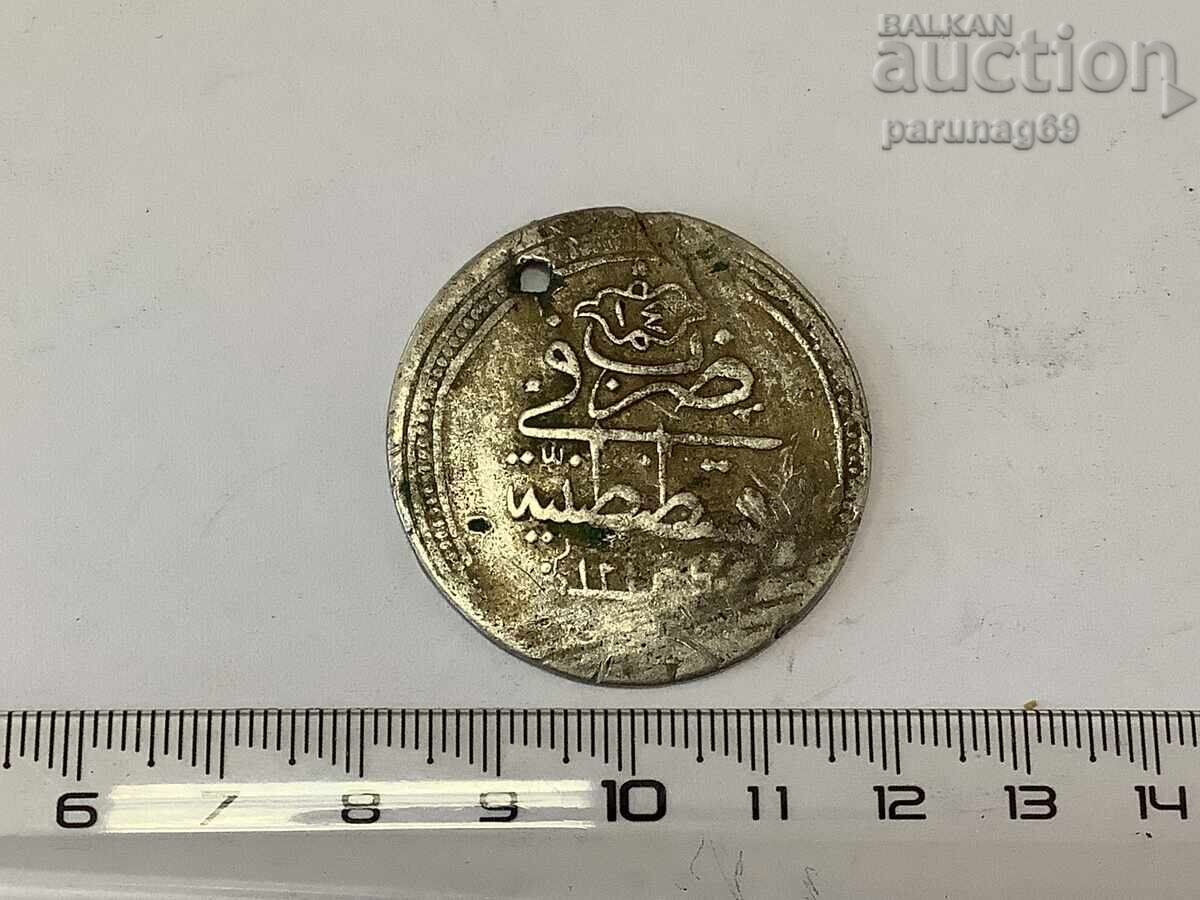 Ottoman Turkey 80 para 1223/14 year for jewelry RARE with price 54.00 BGN | € 27.61