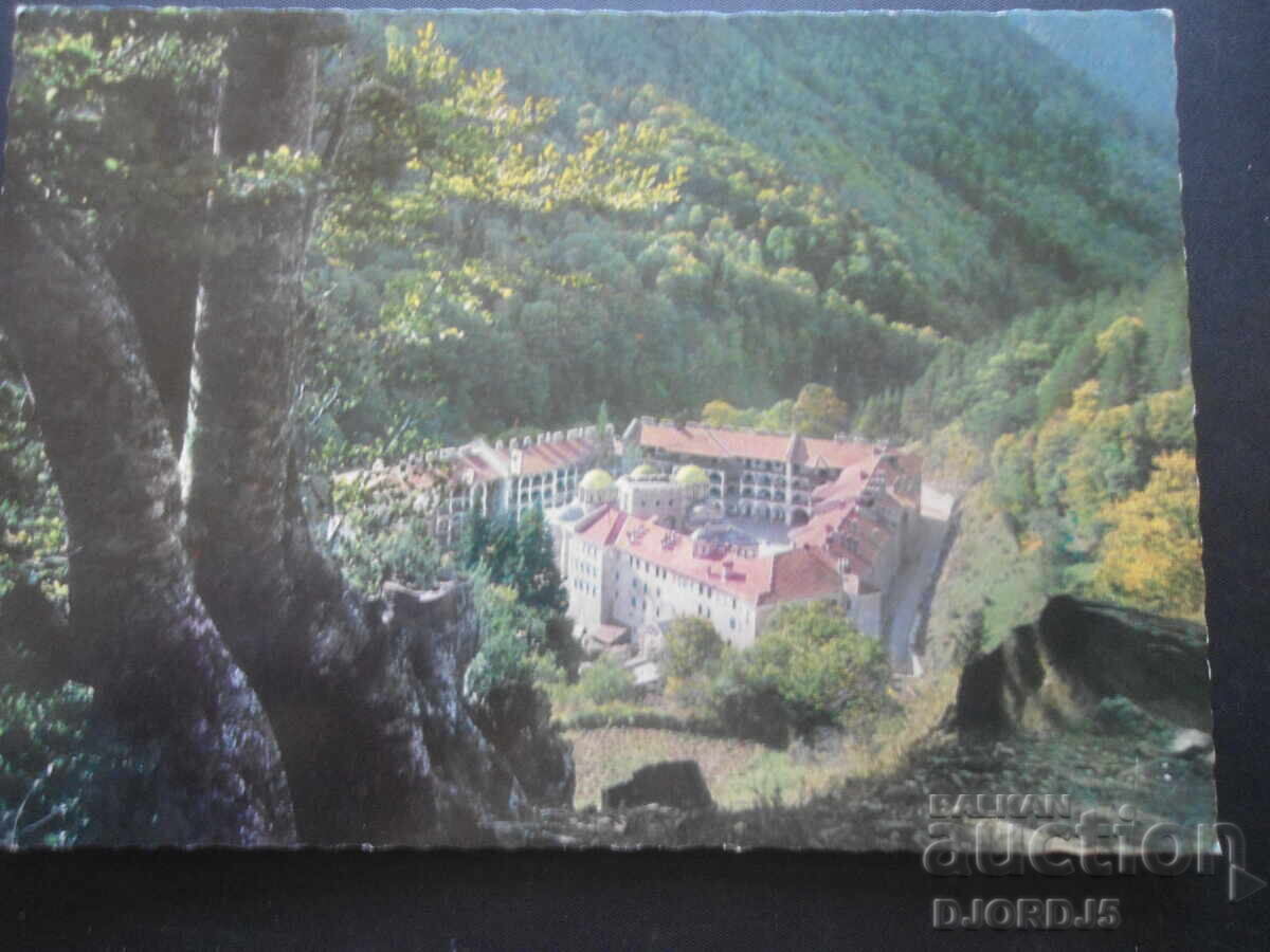 ΜΟΝΑΣΤΗΡΙ RILA - γενική άποψη, Παλιά καρτ ποστάλ