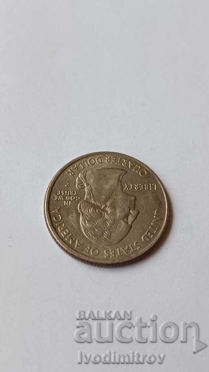 USA 25 cents 2002 P Tennessee with price 1.45 BGN | € 0.74 USA 25 cents 2002 P Tennessee with price 1.45 BGN | € 0.74