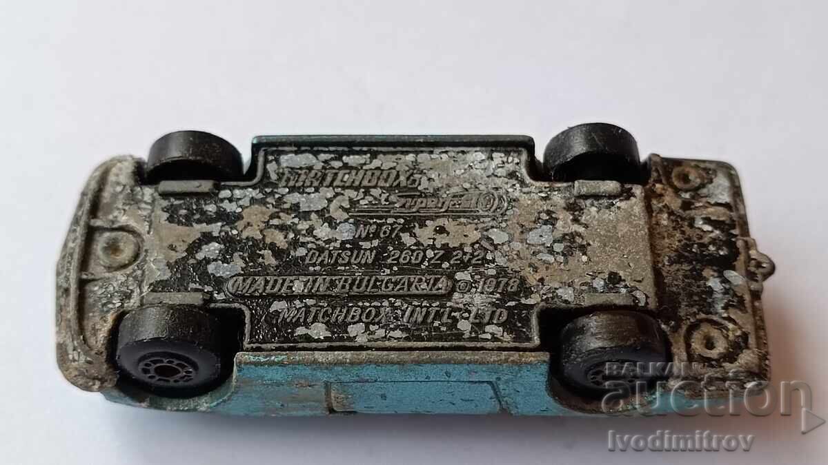 Model DATSUN 260 Z 2+2 No. 67 MATCHBOX Made in Bulgaria - 5 Model DATSUN 260 Z 2+2 No. 67 MATCHBOX Made in Bulgaria - 5