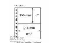 Pack of 50 PVC sheets for 2 banknotes from the GRANDE system