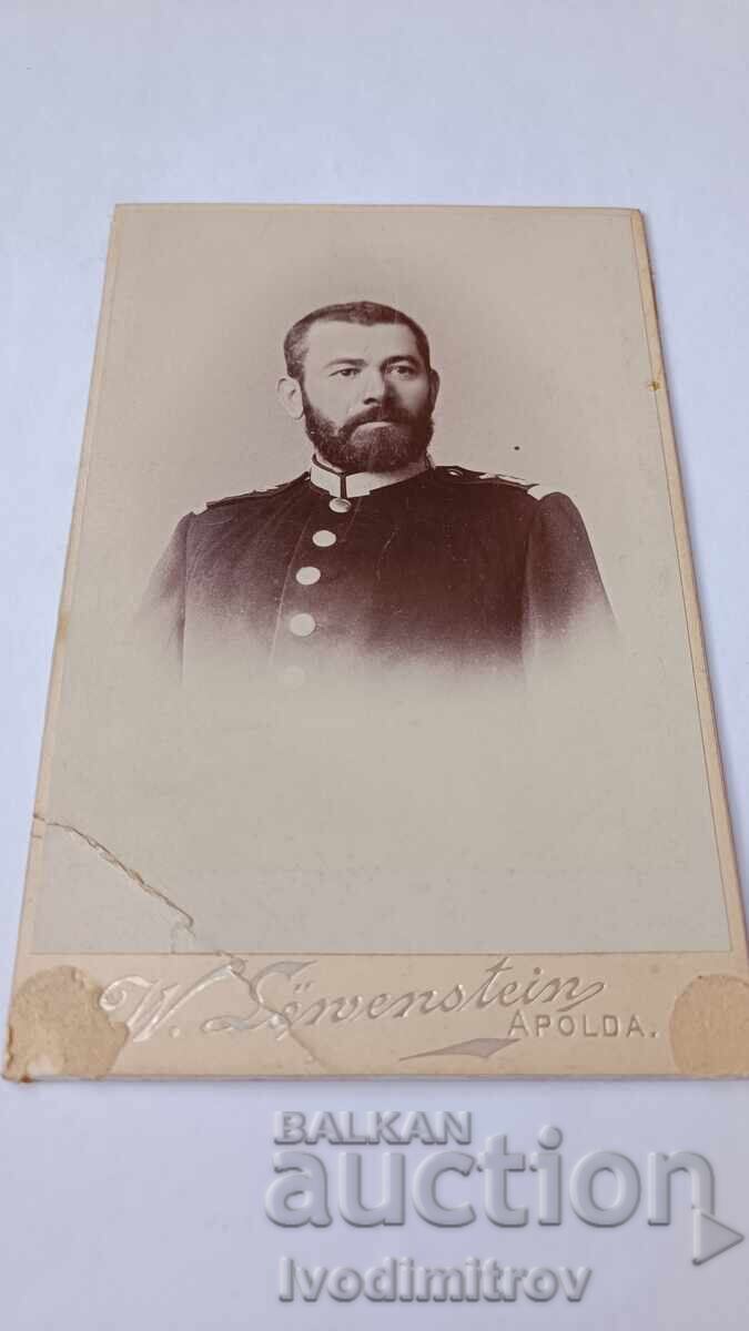 Photo German officer Cardboard Photo German officer Cardboard