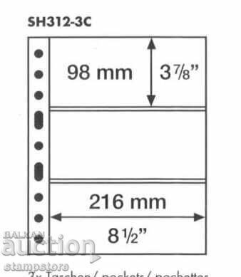 Package of 50 PP sheets for 3 Grande system banknotes Package of 50 PP sheets for 3 Grande system banknotes