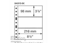 Pack of 50 PVC sheets for 3 banknotes from the GRANDE system