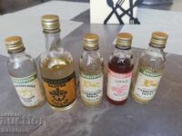 Lot Sots Bottle, Cartridge, Bottle, Miniature Rakija, Brandy, Liqueur