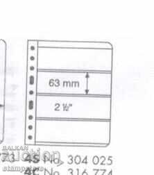 Pack of 5 banknote sheets from the VARIO system for 4 banknotes Pack of 5 banknote sheets from the VARIO system for 4 banknotes