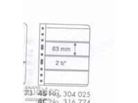 Pack of 5 banknote sheets from the VARIO system for 4 banknotes