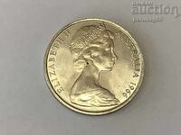 Αυστραλία 50 σεντ 1966 Queen Elizabeth II - Ασήμι 0,800