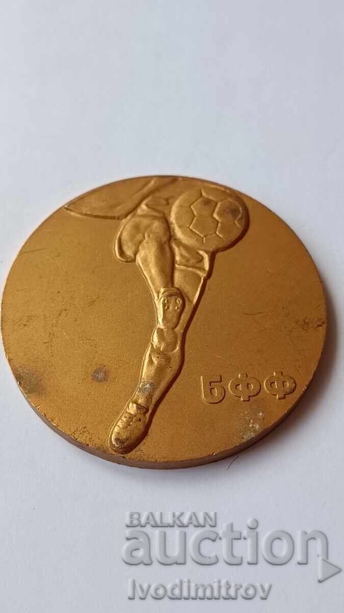 Plaque 75 years Bulgarian Football Federation BFF 1909-1984 Plaque 75 years Bulgarian Football Federation BFF 1909-1984