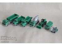 WIKING 1:87 H0 DUMP TRUCK MODEL LOT 7 PCS.