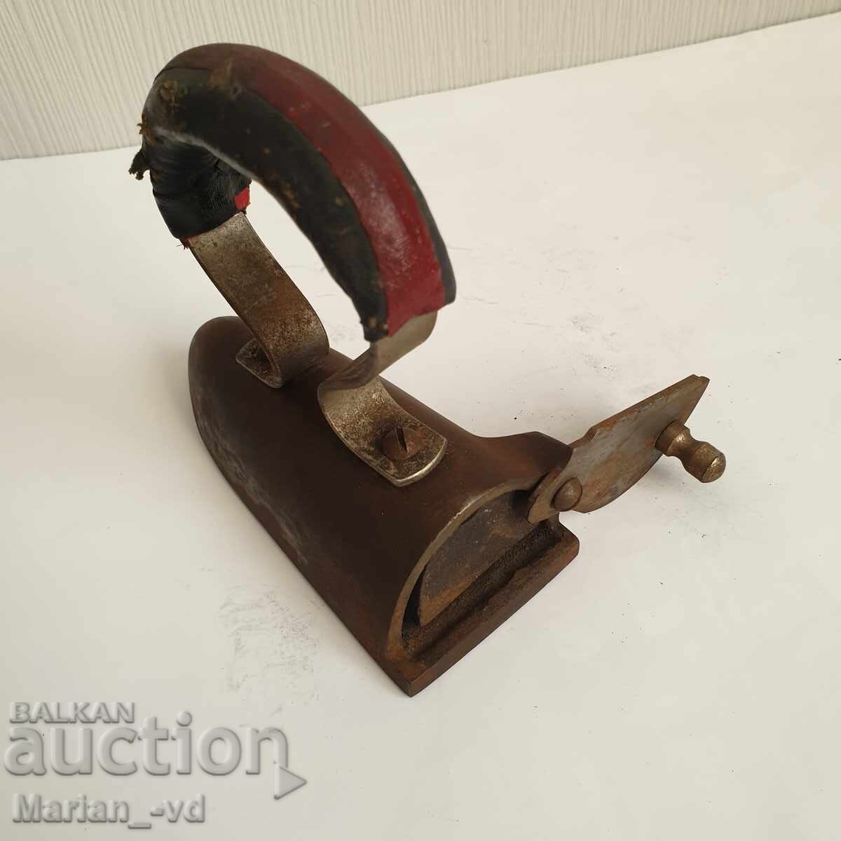 Old small iron iron ox tongue - 7