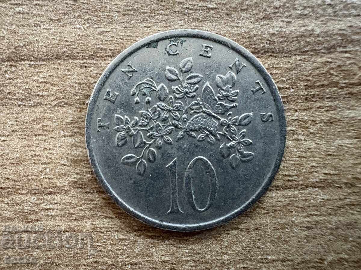 Jamaica - 10 cents (1977) Jamaica - 10 cents (1977)