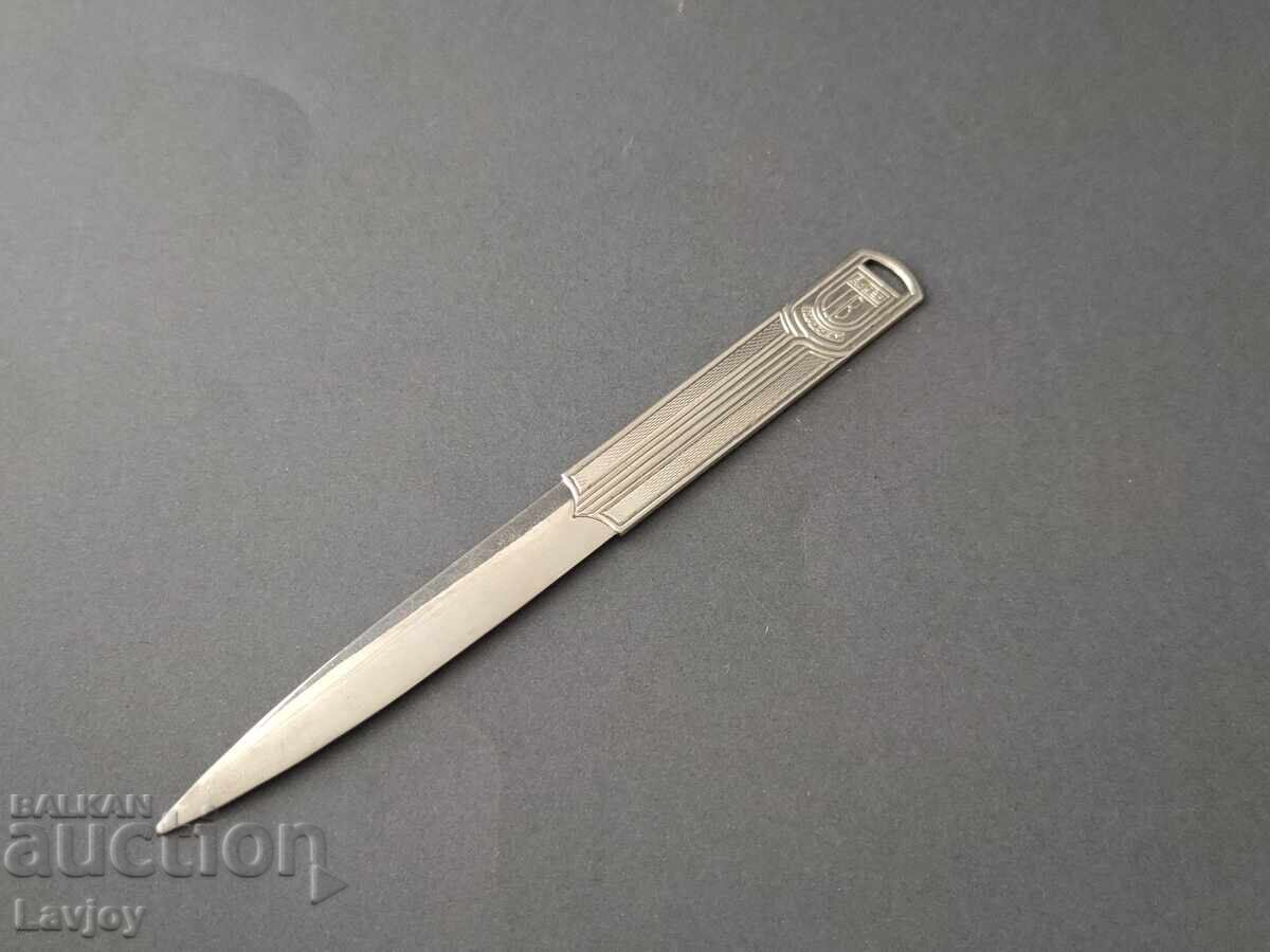 Auction Retro letter knife Germany Bader Auction Retro letter knife Germany Bader