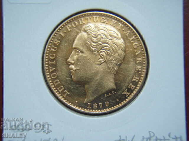 10000 Reis 1879 Portugalia (Portugalia) - AU/Unc (aur) - 6