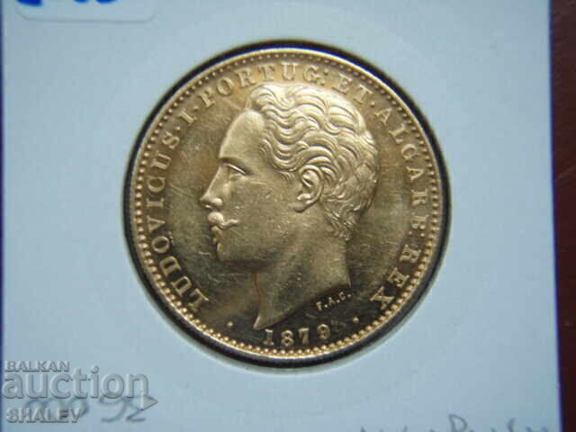10000 Reis 1879 Πορτογαλία (Πορτογαλία) - AU/Unc (χρυσός) - 7 10000 Reis 1879 Πορτογαλία (Πορτογαλία) - AU/Unc (χρυσός) - 7