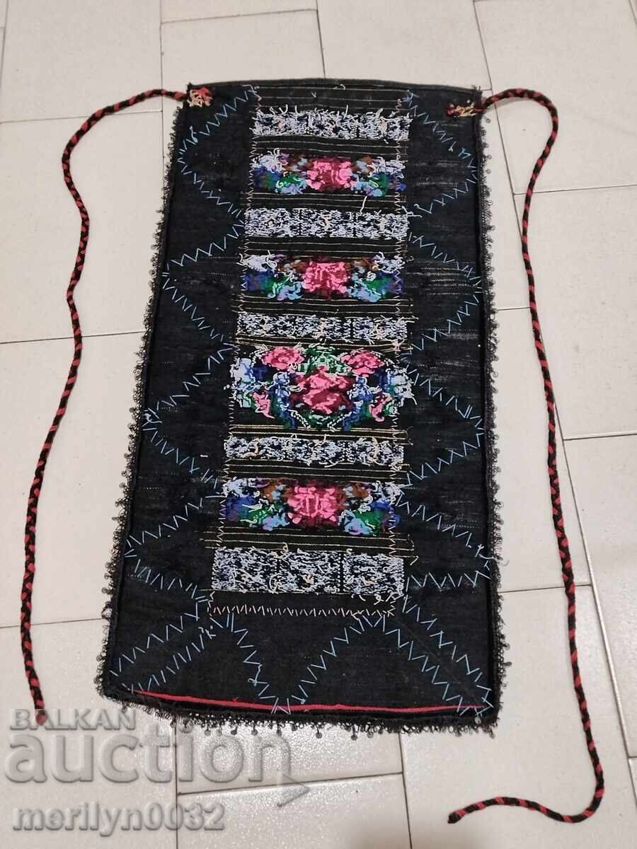 Broderie vechi șorț beteală, costum, pânză - 6 Broderie vechi șorț beteală, costum, pânză - 6