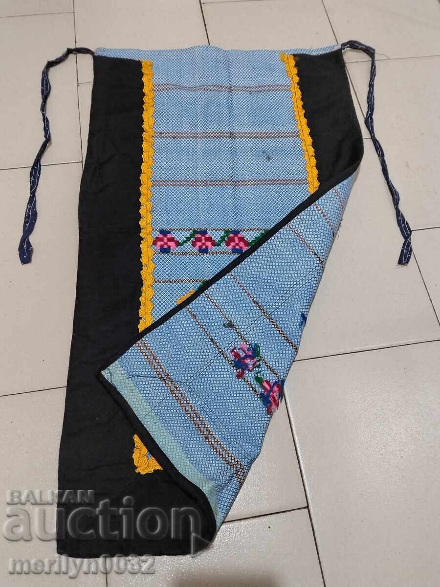 Auction Old apron tinsel embroidery, costume, cloth Auction Old apron tinsel embroidery, costume, cloth