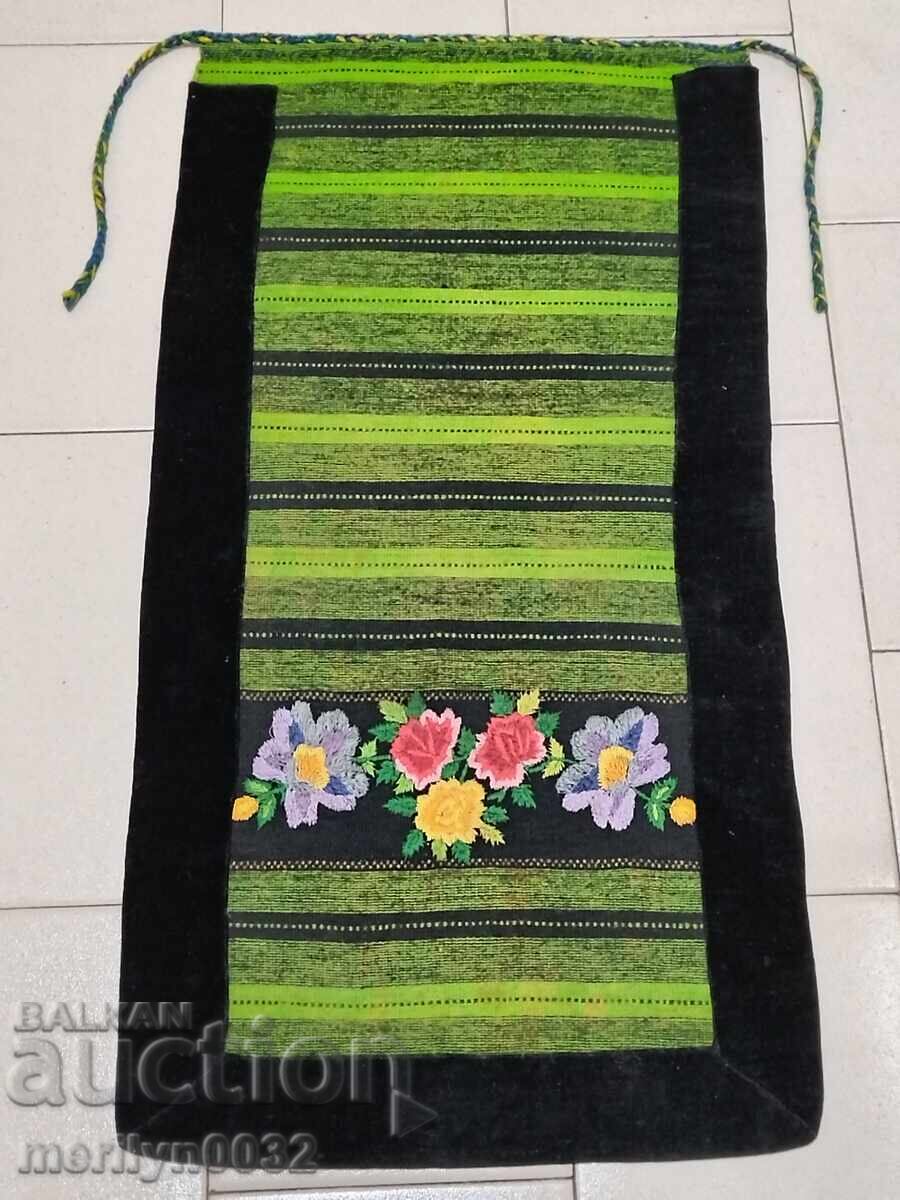 Old apron tinsel embroidery, costume, cloth Old apron tinsel embroidery, costume, cloth