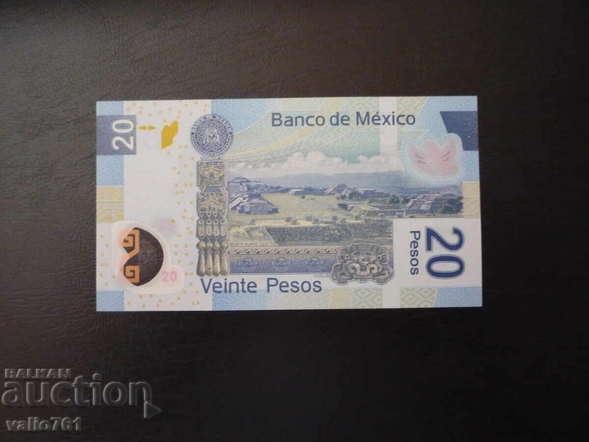 MEXICO 20 PESOS 2006 NEW UNC POLYMER with price 6.00 BGN | € 3.07 MEXICO 20 PESOS 2006 NEW UNC POLYMER with price 6.00 BGN | € 3.07