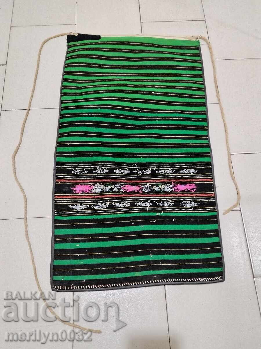 Broderie vechi șorț beteală, costum, pânză - 7 Broderie vechi șorț beteală, costum, pânză - 7