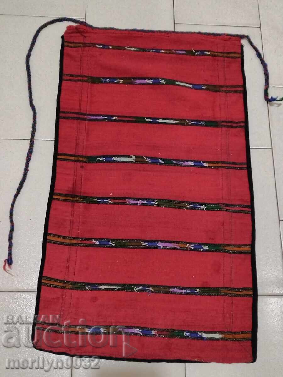 Broderie vechi șorț beteală, costum, pânză - 6 Broderie vechi șorț beteală, costum, pânză - 6