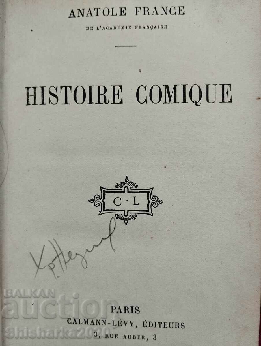 Histoire Comique - Anatole France with price 70.00 BGN | € 35.79 Histoire Comique - Anatole France with price 70.00 BGN | € 35.79