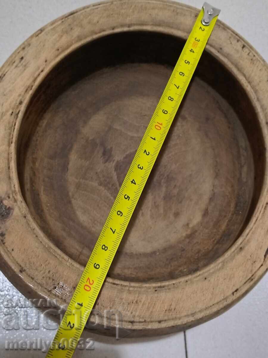 A wooden bowl, panica, a wooden pan - 5 A wooden bowl, panica, a wooden pan - 5