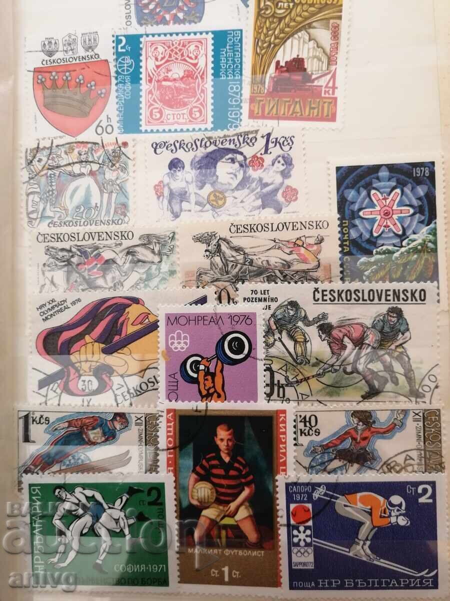 Stamp binder 13 pages - 7 Stamp binder 13 pages - 7