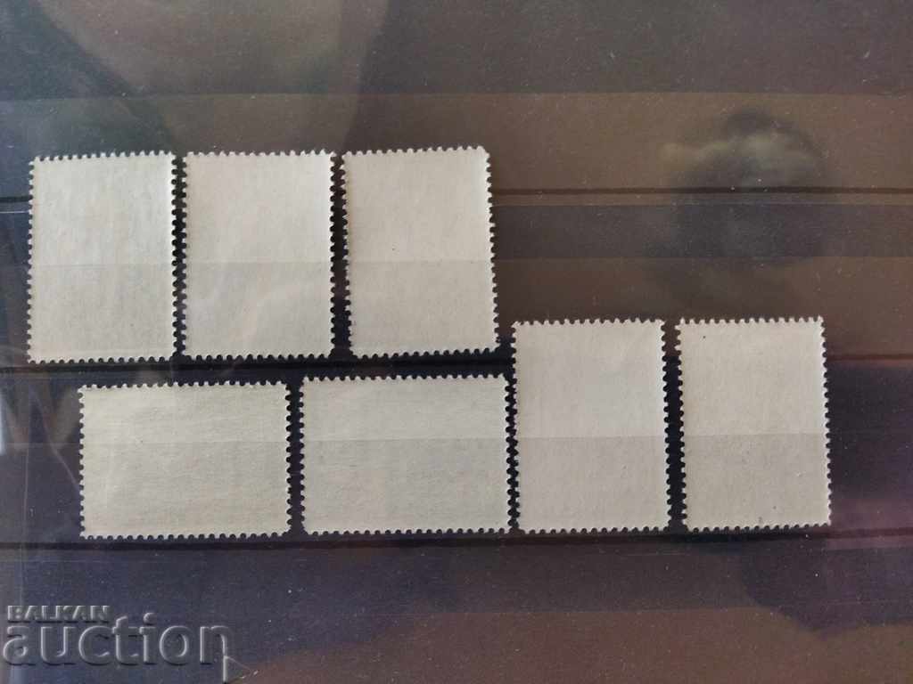 -50% of the series "Fine Arts" from 1950 №785 / 791 - 5 -50% of the series "Fine Arts" from 1950 №785 / 791 - 5