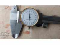 Caliper with indicator clock 0.02 - 150 mm / 0.02-200 mm /