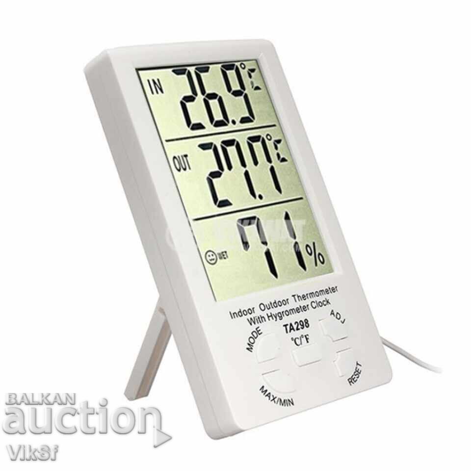 Thermometer-hygrometer outdoor/indoor temperature TA-298 with price 16.00 BGN | € 8.18 Thermometer-hygrometer outdoor/indoor temperature TA-298 with price 16.00 BGN | € 8.18