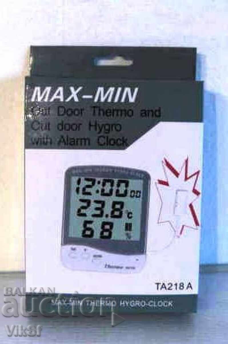 Delivery of THERMOMETER/HYDROMETER,HYDROMETER – OUTDOOR-INDOOR temperature Delivery of THERMOMETER/HYDROMETER,HYDROMETER – OUTDOOR-INDOOR temperature