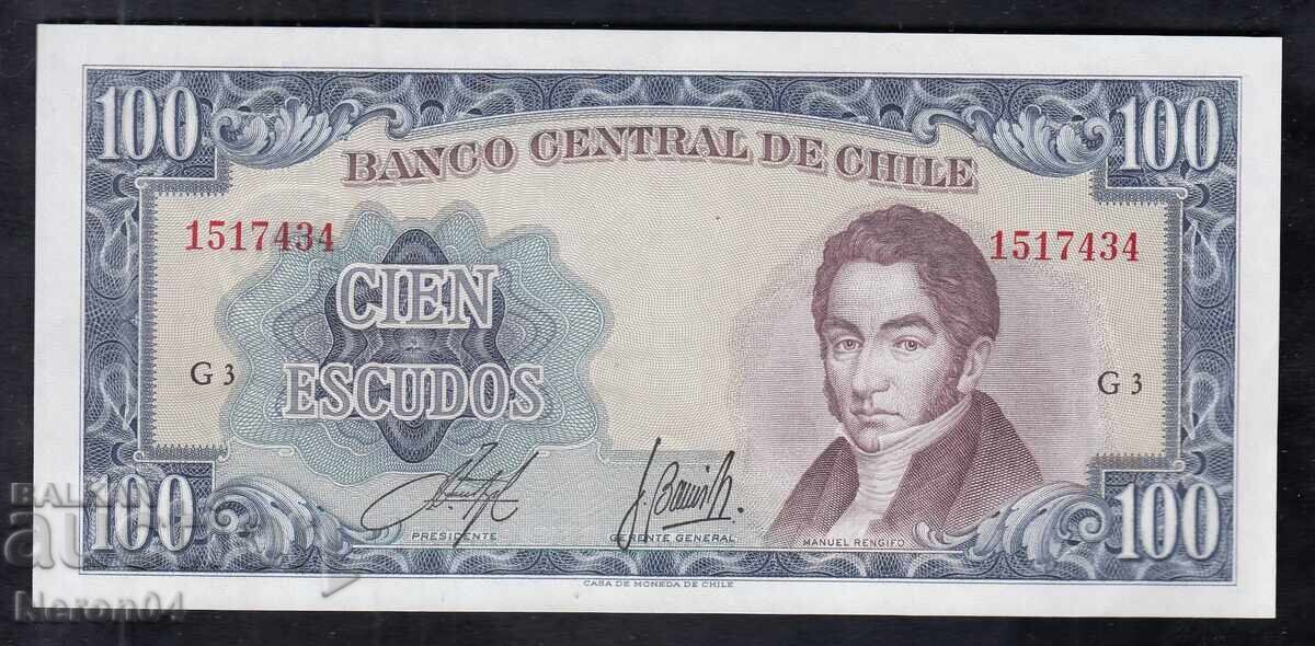 100 εσκούδο 1975, Χιλή 100 εσκούδο 1975, Χιλή