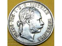 Ουγγαρία 1 Florin 1886 Franz Joseph I Silver