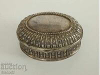 Old Metal Alloy Jewelry Box