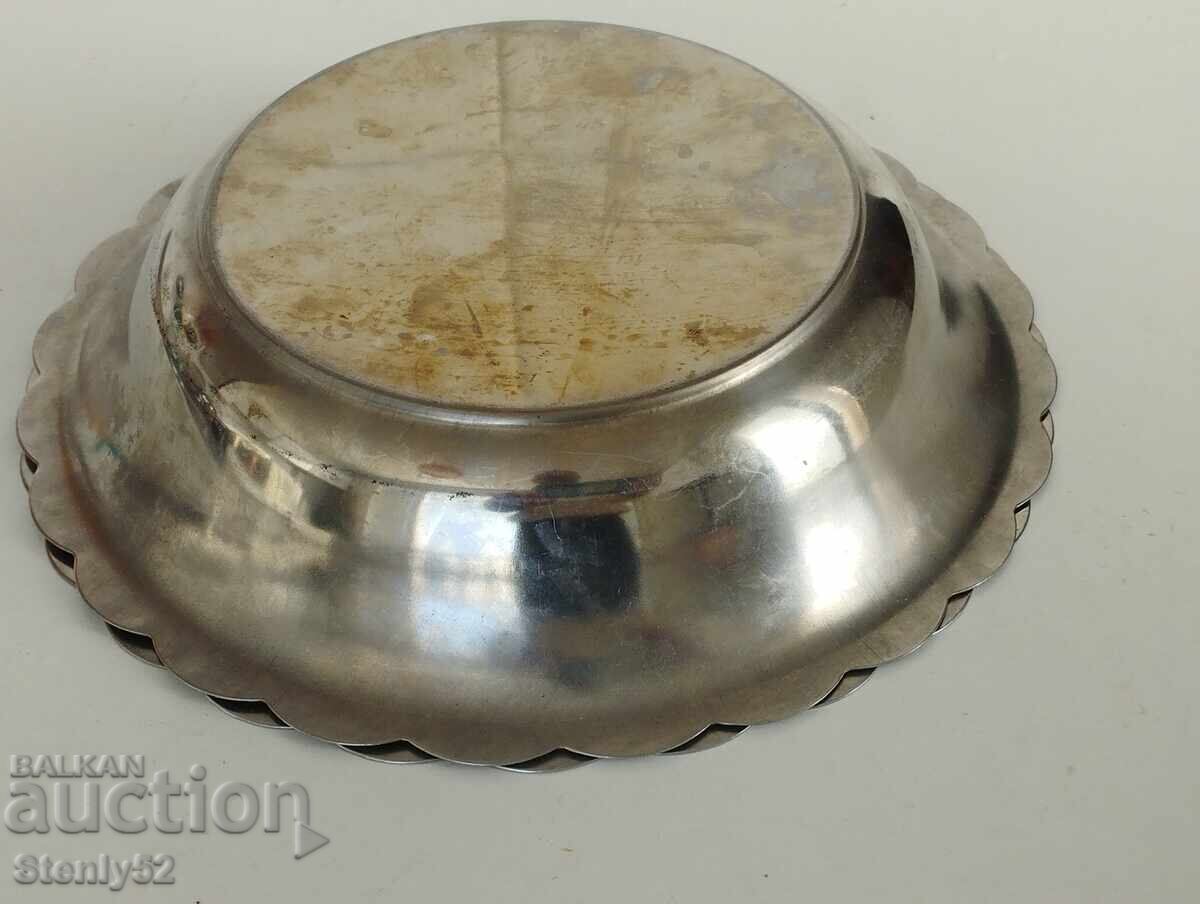 Δημοπρασία 2 πλάκες αλπακά με διάμετρο 20 cm και βάθος 4 cm