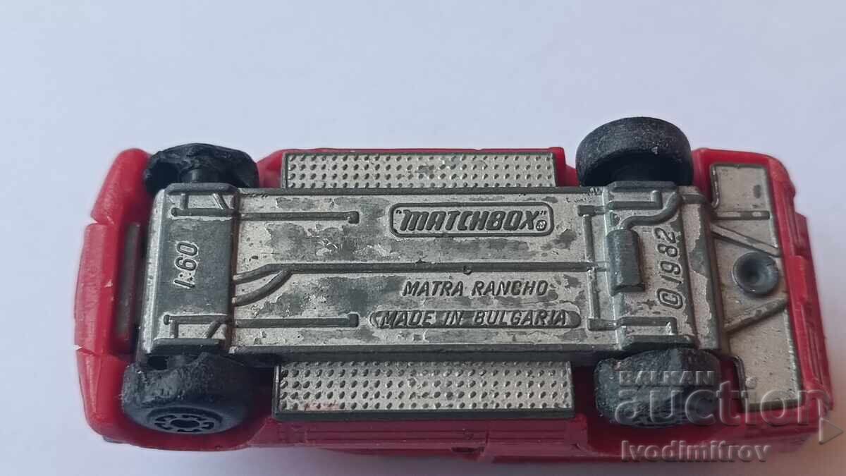 Model MATRA RANCHO 1982 MATCHBOX Made in Bulgaria - 5 Model MATRA RANCHO 1982 MATCHBOX Made in Bulgaria - 5