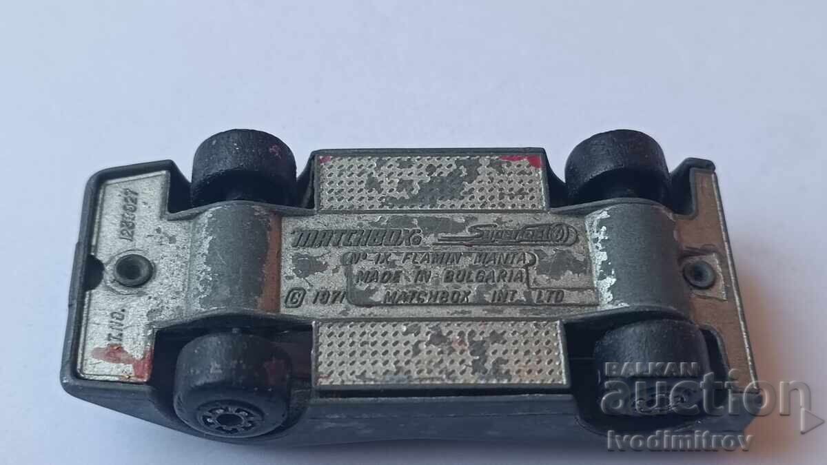 Model FLAMIN MANTA No. IX 1971 MATCHBOX Made in Bulgaria - 5 Model FLAMIN MANTA No. IX 1971 MATCHBOX Made in Bulgaria - 5