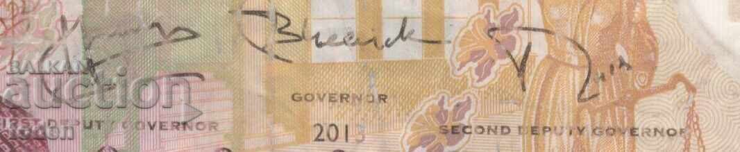 Auction Mauritius-25 Rupees-2013-P# 64a-Polymer Auction Mauritius-25 Rupees-2013-P# 64a-Polymer