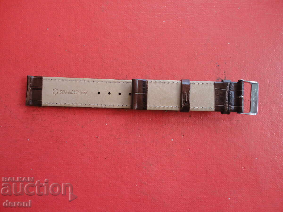 Leather Chain Watch Strap 24 with price 10.00 BGN | € 5.11 Leather Chain Watch Strap 24 with price 10.00 BGN | € 5.11