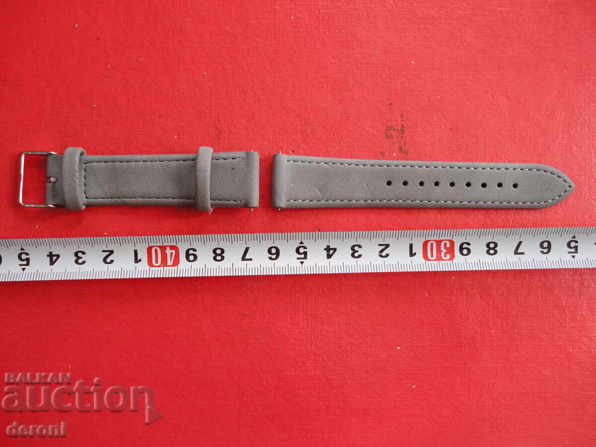 Auction  Amazing Leather Chain Watch Strap 25