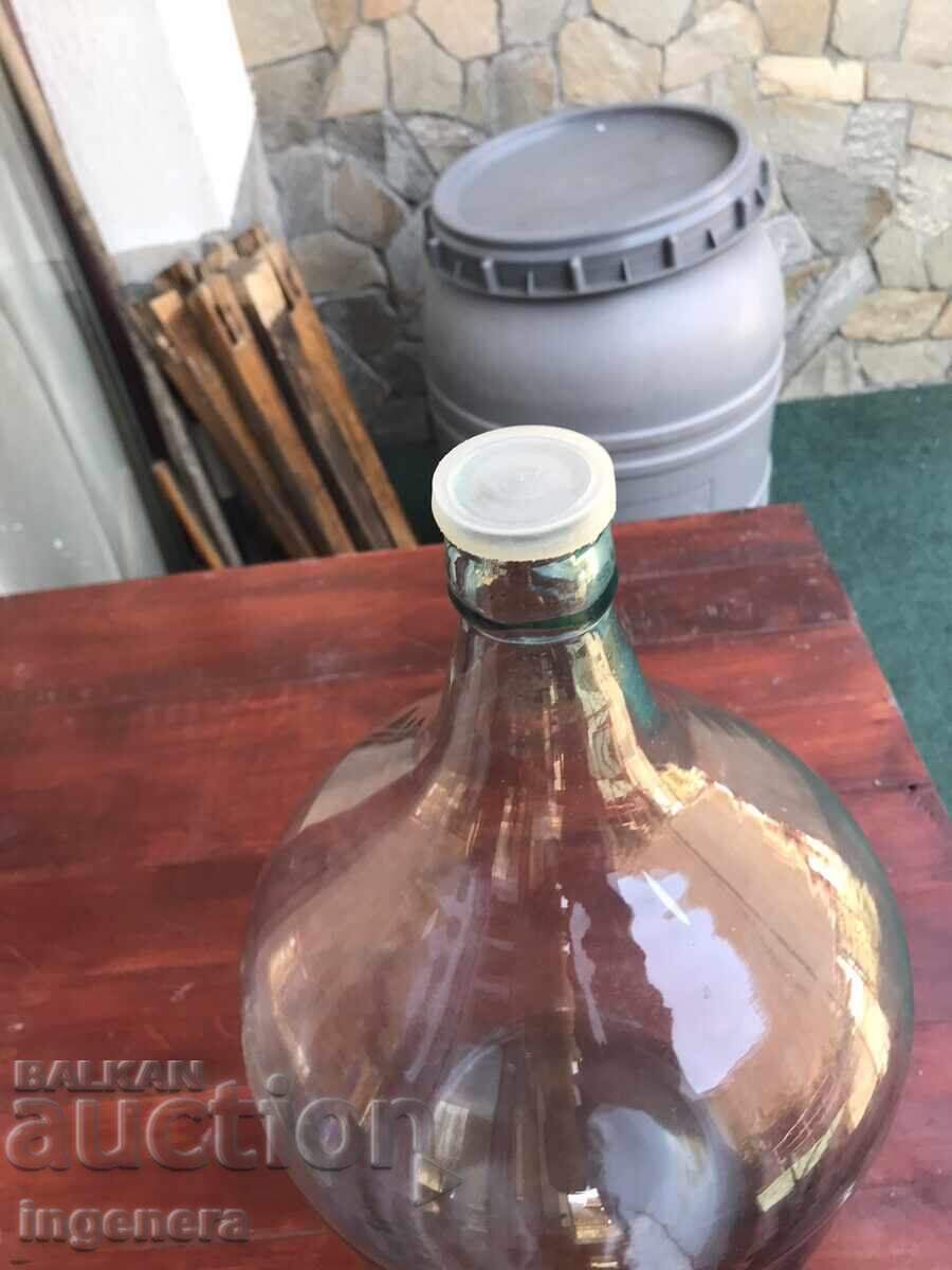 Auction RACKEY CARAVAN, THICK GLASS FROM THE 60S - 10 LITERS Auction RACKEY CARAVAN, THICK GLASS FROM THE 60S - 10 LITERS