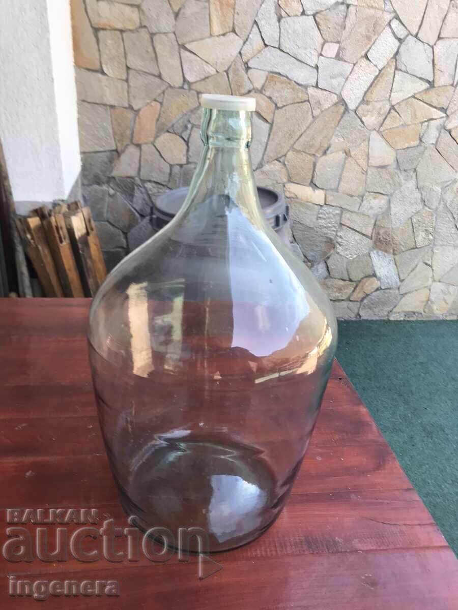 RACKEY CARAVAN, THICK GLASS FROM THE 60S - 10 LITERS RACKEY CARAVAN, THICK GLASS FROM THE 60S - 10 LITERS