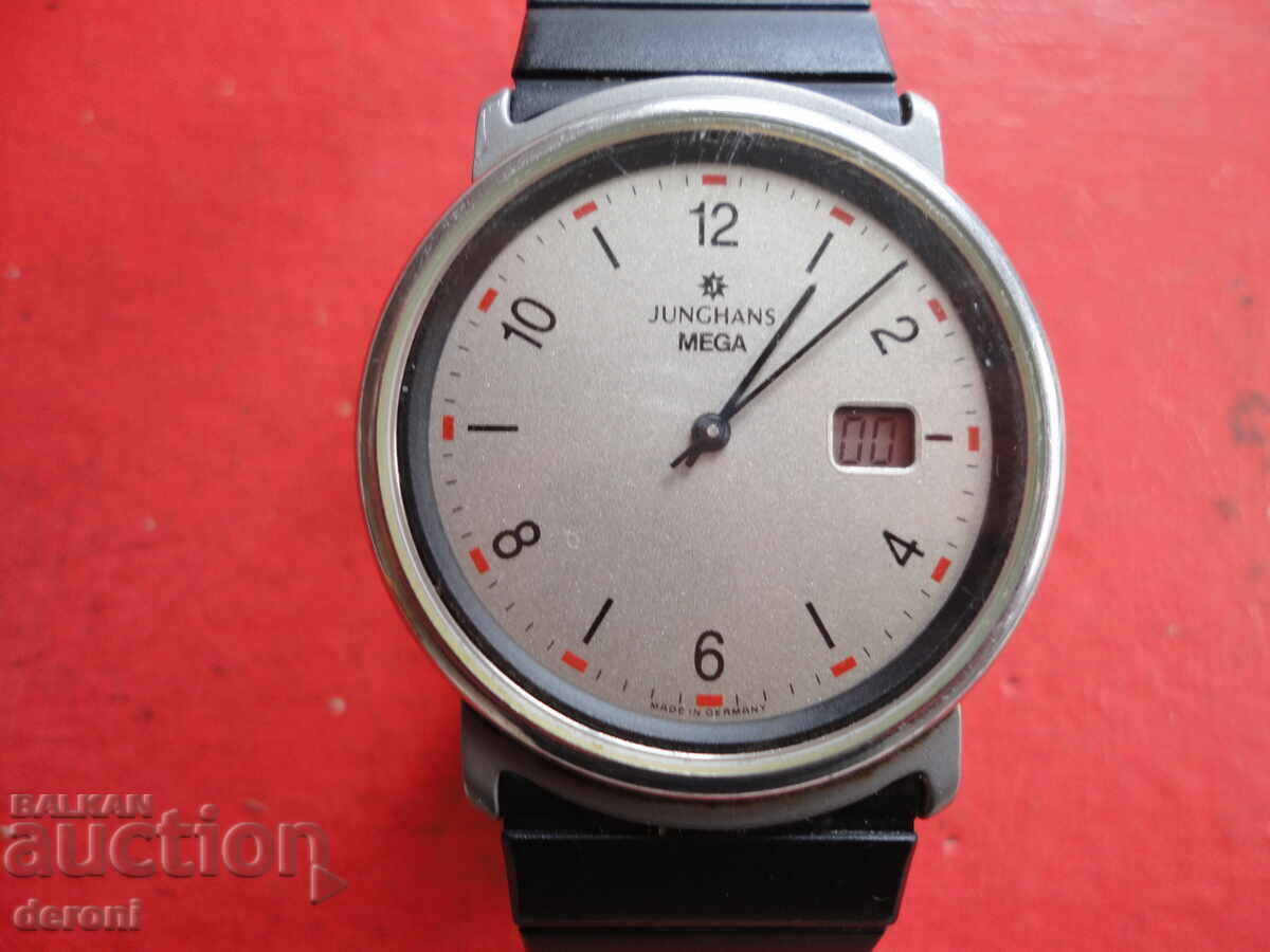 German quartz watch Junghans Mega 2 with price 320.00 BGN | € 163.61 German quartz watch Junghans Mega 2 with price 320.00 BGN | € 163.61